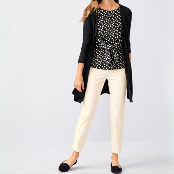 Talbots Navy No-Close Cardigan Sweater - Picture 2 of 14